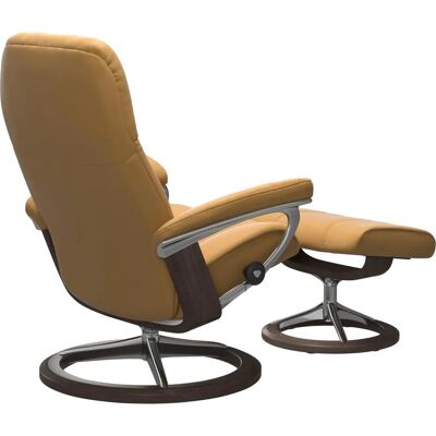 Stressless Consul Relaxsessel - Signature Base, Leder BATICK, Gelb Stressless Consul Relaxsessel - Signature Base, Leder BATICK, Gelb