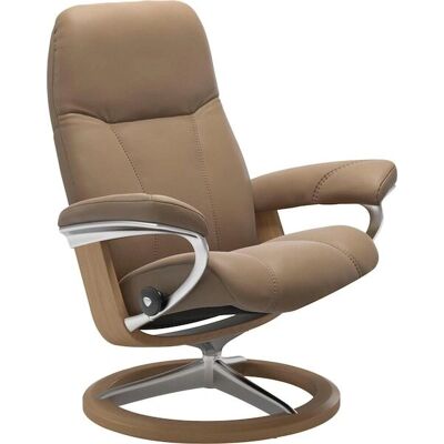 Stressless - Consul - Paloma Leder - Eiche Basis - Relaxsessel Stressless - Consul - Paloma Leder - Eiche Basis - Relaxsessel