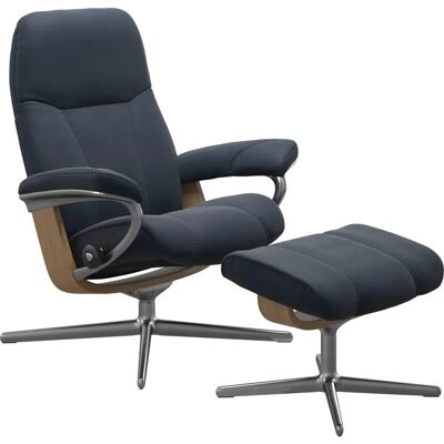 Stressless Consul Oxford blau Leder Relaxsessel - Relaxsessel Stressless Consul Oxford blau Leder Relaxsessel - Relaxsessel