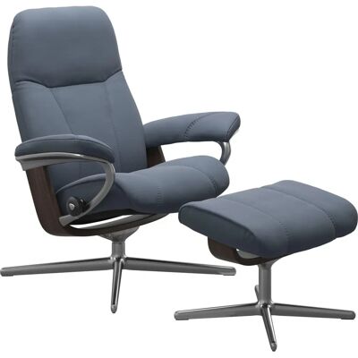 Stressless Consul Blau Leder Relaxsessel Stressless Consul Blau Leder Relaxsessel
