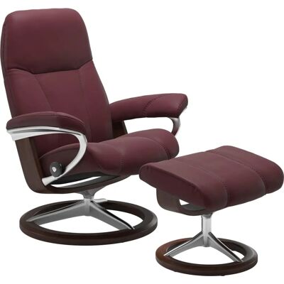 Stressless - Consul - Leder BATICK - Signature Base Eiche - Sessel Stressless - Consul - Leder BATICK - Signature Base Eiche - Sessel