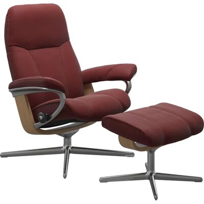 STRESSLESS Consul Leder Relaxsessel - Komfort & Drehfunktion STRESSLESS Consul Leder Relaxsessel - Komfort & Drehfunktion