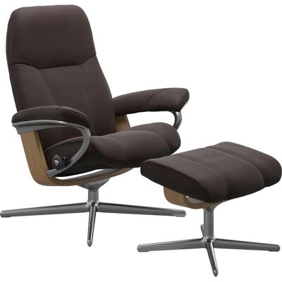 STRESSLESS Consul Leder Relaxsessel - Komfort & Drehfunktion STRESSLESS Consul Leder Relaxsessel - Komfort & Drehfunktion