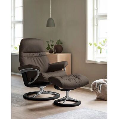 STRESSLESS Sunrise Relaxsessel Leder BATICK - Drehfunktion - Max Komfort STRESSLESS Sunrise Relaxsessel Leder BATICK - Drehfunktion - Max Komfort