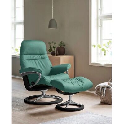 Stressless Sunrise Leder Relaxsessel - Dreh, BalanceAdapt Stressless Sunrise Leder Relaxsessel - Dreh, BalanceAdapt