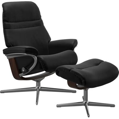 Stressless Sunrise Schwarzer Leder Relaxsessel - Sessel Stressless Sunrise Schwarzer Leder Relaxsessel - Sessel
