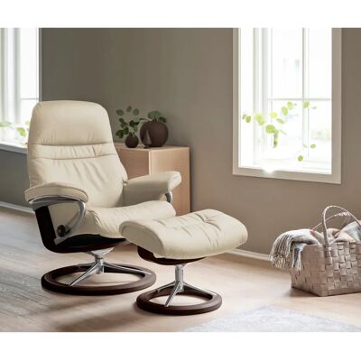 Stressless Sunrise Leder Relaxsessel - Relaxen, Drehen, Komfortables Möbel Stressless Sunrise Leder Relaxsessel - Relaxen, Drehen, Komfortables Möbel