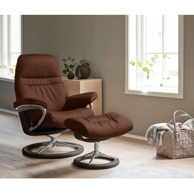 STRESSLESS Sunrise Relaxsessel - Drehfunktion, Leder BATICK, Größe L STRESSLESS Sunrise Relaxsessel - Drehfunktion, Leder BATICK, Größe L
