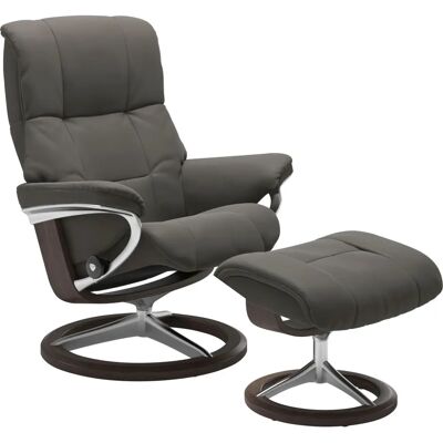 STRESSLESS Mayfair - Ergonomischer Relaxsessel Leder Grau STRESSLESS Mayfair - Ergonomischer Relaxsessel Leder Grau