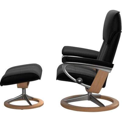 Stressless Admiral Leder Sessel - Relax, Dreh & BalanceAdapt Stressless Admiral Leder Sessel - Relax, Dreh & BalanceAdapt