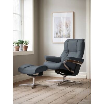 Stressless Mayfair Atlantic Blau Leder Relaxsessel - Relaxsessel Armchair Stressless Mayfair Atlantic Blau Leder Relaxsessel - Relaxsessel Armchair
