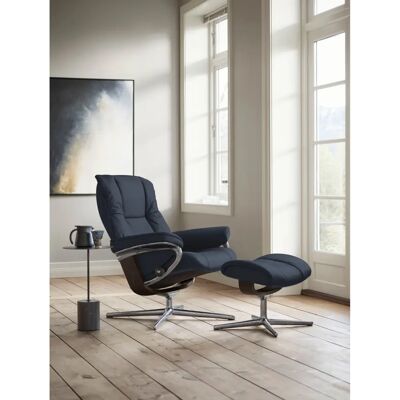 Stressless Mayfair Relaxsessel Oxford Blau Leder - Relaxsessel Stressless Mayfair Relaxsessel Oxford Blau Leder - Relaxsessel
