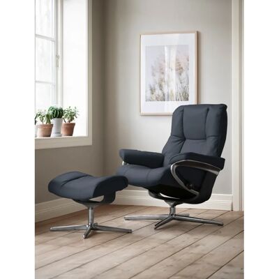 Stressless Mayfair Shadow Blau Leder Relaxsessel - Relaxsessel Stressless Mayfair Shadow Blau Leder Relaxsessel - Relaxsessel
