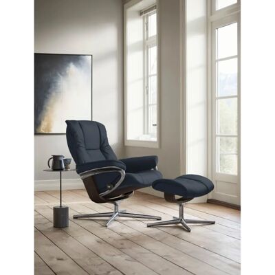 STRESSLESS Mayfair Shadow Blau Leder Relaxsessel - Relaxsessel STRESSLESS Mayfair Shadow Blau Leder Relaxsessel - Relaxsessel