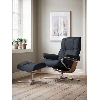 STRESSLESS Mayfair Schattenblau Leder Relaxsessel - Relaxer STRESSLESS Mayfair Schattenblau Leder Relaxsessel - Relaxer