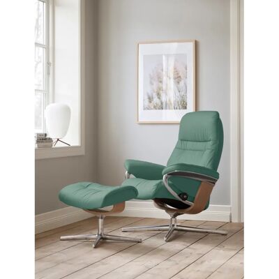 Stressless Sunrise Aqua Grün Leder Relaxsessel - Sessel Stressless Sunrise Aqua Grün Leder Relaxsessel - Sessel