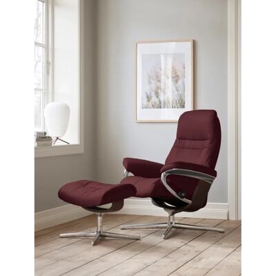 Stressless Sunrise Bordeaux Leder Relaxsessel Stressless Sunrise Bordeaux Leder Relaxsessel