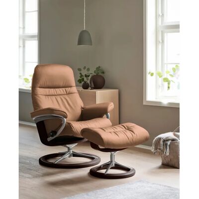 STRESSLESS Sunrise Leder Relaxsessel - Dreh- und Balance-Funktion STRESSLESS Sunrise Leder Relaxsessel - Dreh- und Balance-Funktion