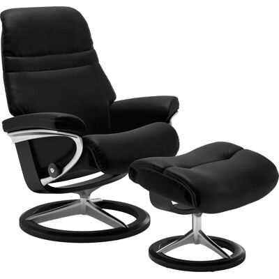 Stressless Sunrise Leder Relaxsessel - Dreh & BalanceAdapt Stressless Sunrise Leder Relaxsessel - Dreh & BalanceAdapt