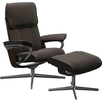 Stressless Admiral Braun Cross Base Relaxsessel - Sessel Stressless Admiral Braun Cross Base Relaxsessel - Sessel