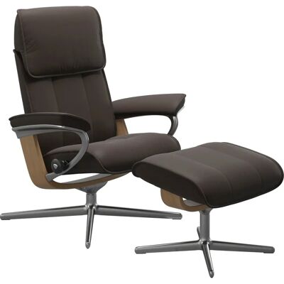 Stressless Admiral Leder Relaxsessel mit Cross Base - Sessel Stressless Admiral Leder Relaxsessel mit Cross Base - Sessel