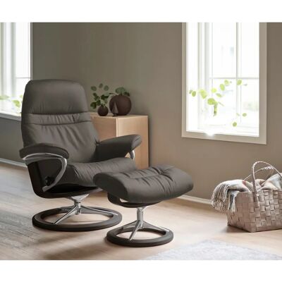 Wenge Signature Base Sunrise Relaxsessel - Sessel Wenge Signature Base Sunrise Relaxsessel - Sessel