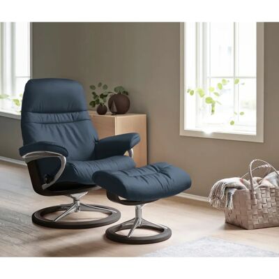 Stressless Sunrise Oxford Blau Leder S - Relaxsessel Stressless Sunrise Oxford Blau Leder S - Relaxsessel