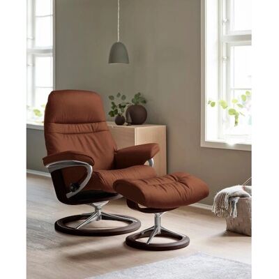 Stressless Sunrise Relaxsessel - Leder, Drehfunktion, BalanceAdapt - S Stressless Sunrise Relaxsessel - Leder, Drehfunktion, BalanceAdapt - S