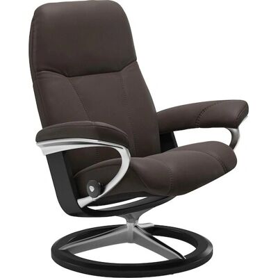 Stressless - Consul - Leder BATICK - Signaturbasis Schwarz - Recliner Stressless - Consul - Leder BATICK - Signaturbasis Schwarz - Recliner