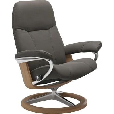 STRESSLESS - Consul - PALOMA grau - Eiche - Sessel STRESSLESS - Consul - PALOMA grau - Eiche - Sessel