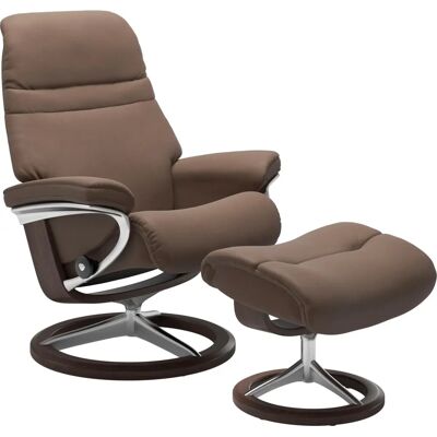 STRESSLESS Sunrise Relaxsessel Braun BATICK - Komfort mit Dreh- und Balancefunktion STRESSLESS Sunrise Relaxsessel Braun BATICK - Komfort mit Dreh- und Balancefunktion