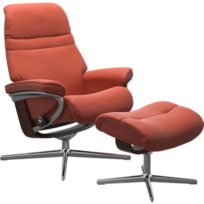 Stressless Sunrise Leder Relaxsessel mit Cross Base - Relaxsessel Stressless Sunrise Leder Relaxsessel mit Cross Base - Relaxsessel
