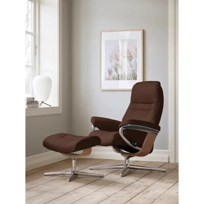 Stressless Sunrise Leder Relaxsessel - Drehbarer Sessel mit BalanceSystem Stressless Sunrise Leder Relaxsessel - Drehbarer Sessel mit BalanceSystem