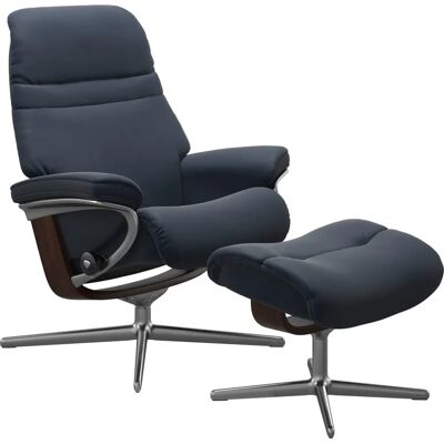 Stressless Sunrise Oxford Blau Relaxsessel - Sessel Stressless Sunrise Oxford Blau Relaxsessel - Sessel