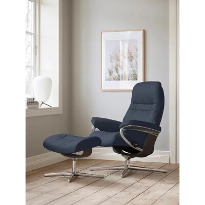 Stressless Sunrise Oxford Blue Relaxsessel - Relaxsessel Stressless Sunrise Oxford Blue Relaxsessel - Relaxsessel