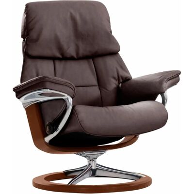 Stressless Ruby Leder Relaxsessel mit Signature Base - Komfortserie Stressless Ruby Leder Relaxsessel mit Signature Base - Komfortserie