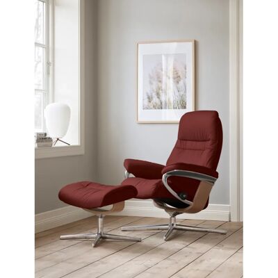 STRESSLESS Sunrise Kirsch PALOMA Leder Relaxsessel - Sessel STRESSLESS Sunrise Kirsch PALOMA Leder Relaxsessel - Sessel