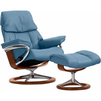 Stressless Ruby Blau Leder Sessel - Relaxsessel Stressless Ruby Blau Leder Sessel - Relaxsessel