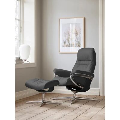 STRESSLESS Sunrise Grau BATICK Relaxsessel - Dreh- und Relaxfunktion STRESSLESS Sunrise Grau BATICK Relaxsessel - Dreh- und Relaxfunktion