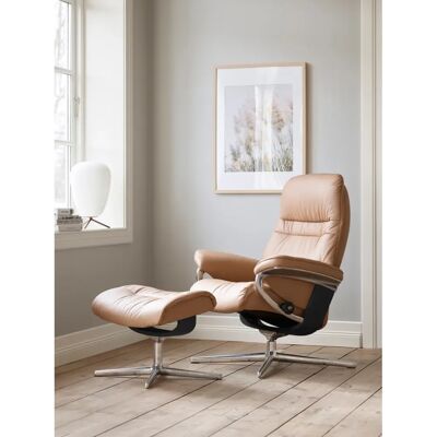 Stressless Sunrise Almend Paloma Leder Relaxsessel - Sessel Stressless Sunrise Almend Paloma Leder Relaxsessel - Sessel