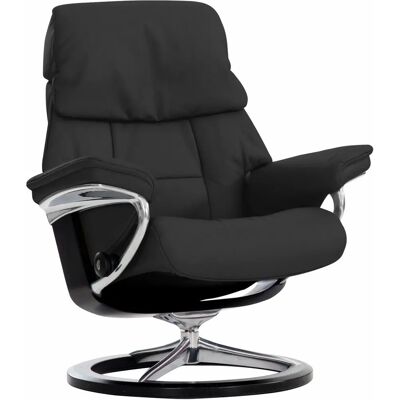 Stressless Ruby Schwarzes Leder Relaxsessel - Sessel Stressless Ruby Schwarzes Leder Relaxsessel - Sessel