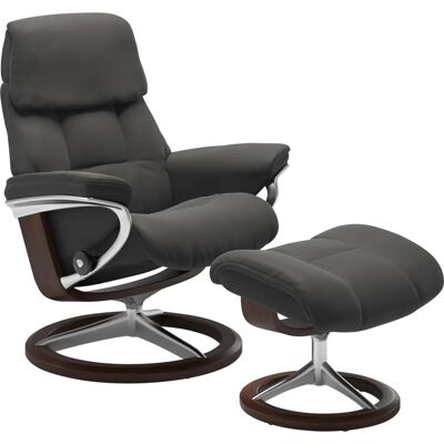 STRESSLESS Ruby Sessel - Leder, Signature Base, Größe S - Relaxsessel STRESSLESS Ruby Sessel - Leder, Signature Base, Größe S - Relaxsessel