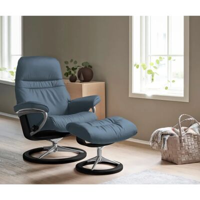 STRESSLESS Sunrise Blau Relaxsessel - Relaxsessel STRESSLESS Sunrise Blau Relaxsessel - Relaxsessel