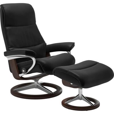 Stressless View Relaxsessel - Leder BATICK, Braun Basis, Größe S Stressless View Relaxsessel - Leder BATICK, Braun Basis, Größe S