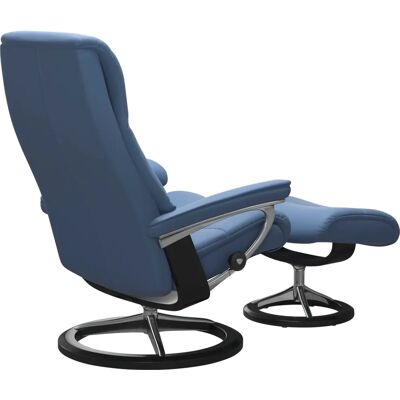 STRESSLESS View Relaxsessel - Blau, Signature Base, Größe S STRESSLESS View Relaxsessel - Blau, Signature Base, Größe S