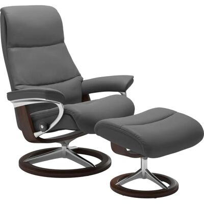 Stressless View Relaxsessel - Braun Leder Batick - Dreh- und Relaxfunktion Stressless View Relaxsessel - Braun Leder Batick - Dreh- und Relaxfunktion