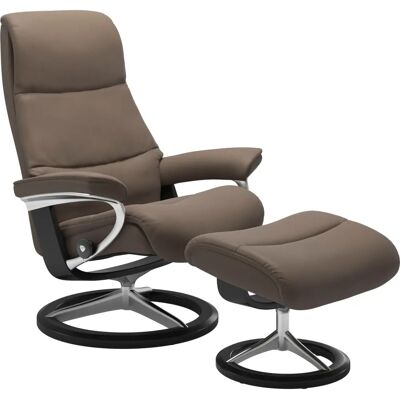 STRESSLESS View Relaxsessel Leder Schwarz - Drehfunktion STRESSLESS View Relaxsessel Leder Schwarz - Drehfunktion
