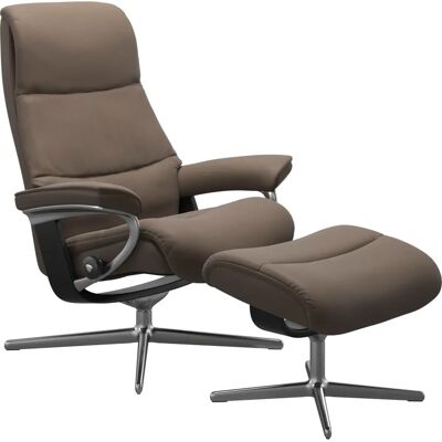STRESSLESS View Relaxsessel Leder BATICK Cross Base Schwarz - Sessel STRESSLESS View Relaxsessel Leder BATICK Cross Base Schwarz - Sessel
