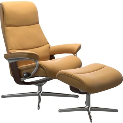STRESSLESS View Gelber Leder Relaxsessel - Relaxsessel STRESSLESS View Gelber Leder Relaxsessel - Relaxsessel