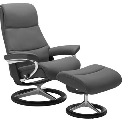 STRESSLESS View Relaxsessel - Leder BATICK, Schwarz, Drehfunktion STRESSLESS View Relaxsessel - Leder BATICK, Schwarz, Drehfunktion